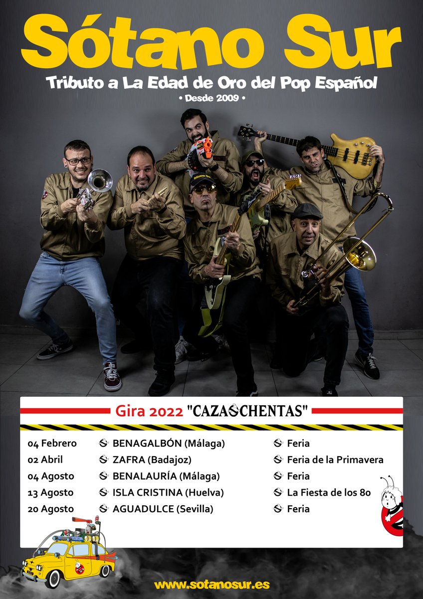 Avance de la Gira 2022 "CazaOchentas"

<a href="/SOTANOSUR/">SÓTANO SUR</a> 
#SótanoSur
#CazaOchentas