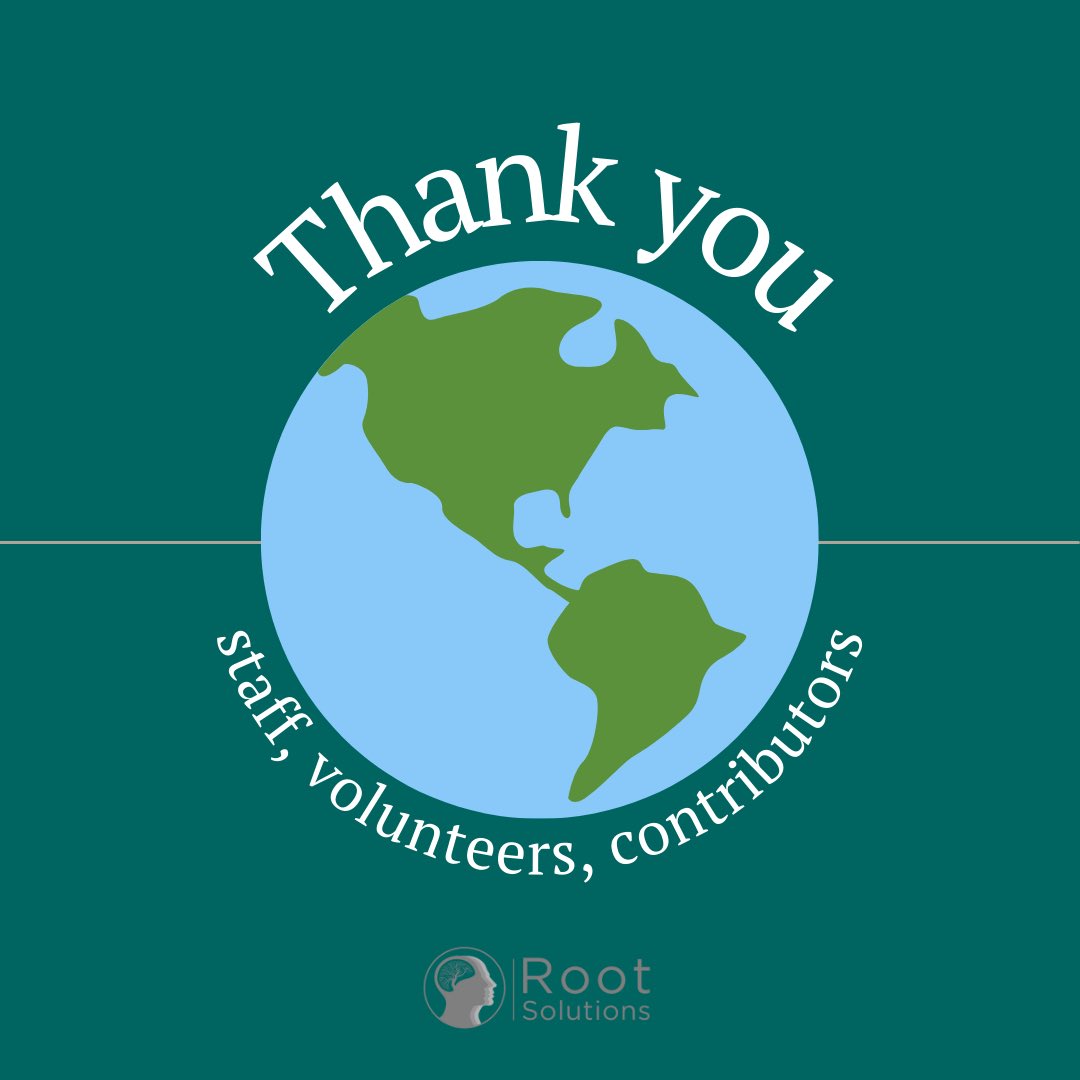 Root_Solutions's tweet image. Last but not least in our 1st round of #thanks - To our current &amp;amp; past staff, #volunteers, &amp;amp; #book contributors: We are so lucky to have been blessed with the most passionate, capable, &amp;amp; creative team! This would not have happened without you! #teamwork #sustainability #nonprofit