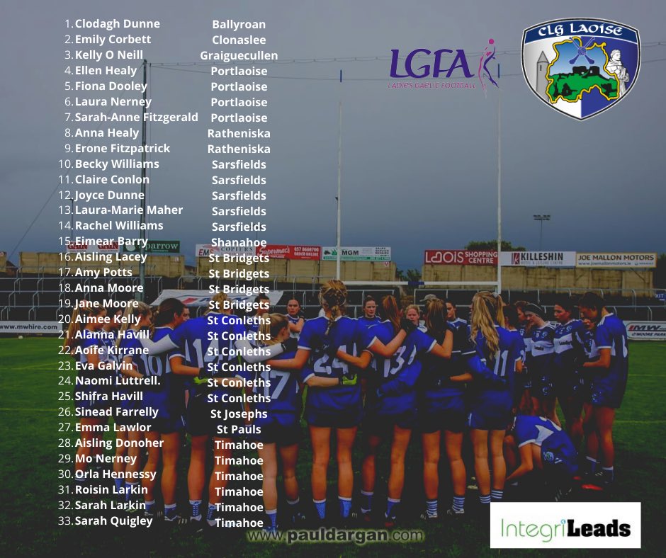 Laois LGFA tweet media