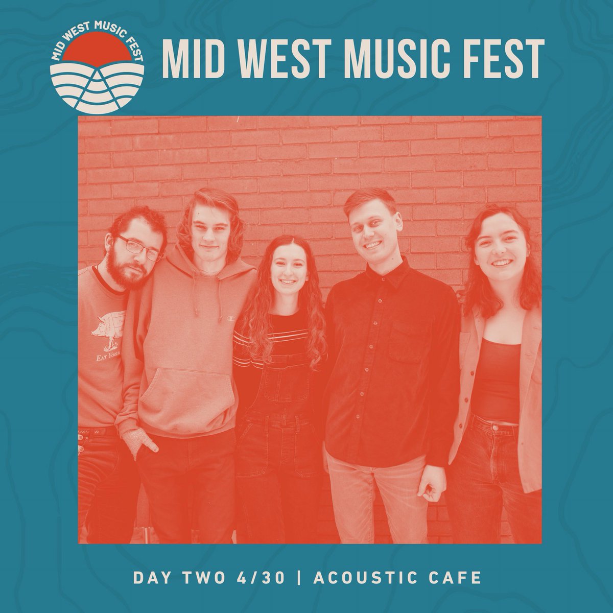 thisisrabeca's tweet photo. We are SO excited to be playing at @MWMusicFest this year!! The lineup is incredible and we are so stoked❤️‍🔥 

We’re playing  at Acoustic Cafe on 4:30. Get your tix for the weekend: https://t.co/jEVe1SsSRX

Graphics: Maggie Panetta @TreedomeMN 
📸: @tea_mclawhorn https://t.co/I2vAKprzXc