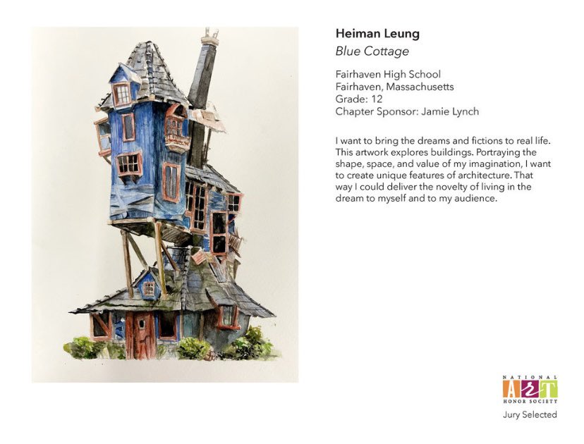 ClassLynch's tweet image. Check out the NAHS National Juried Exhibition featuring our member Heiman Leung. #NAHS #NAEA arteducators.org/national-art-h… #FHSart