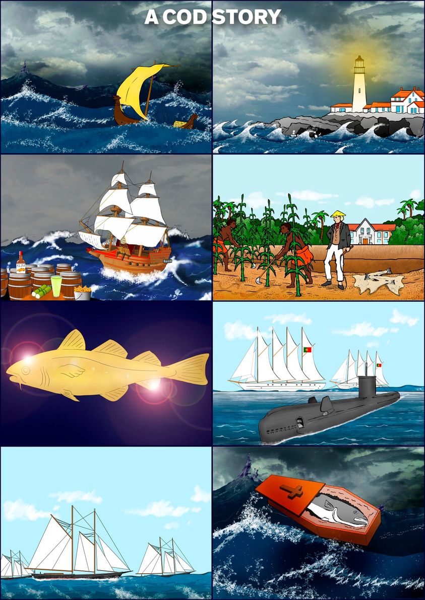 After our <a href="/CleanCoasts/">Clean Coasts</a> event we will talk about the amazing #CODfish story. From #vikings to #trade #expansion #war #innovation to the final #CofffinCod
A story of #sustainability versus #greed See you on Grattan this Sat at 12! Bring gloves!