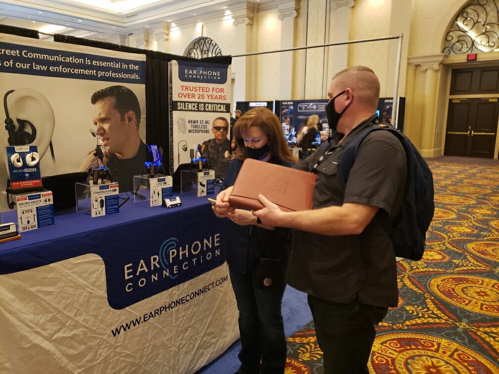EarphoneConnect's tweet photo. #SHOTshow2022 is happening now and we are ready to show you what's new in two-way radio accessories. Come by and see us at Booth #20608! https://t.co/wdmm38fIVz