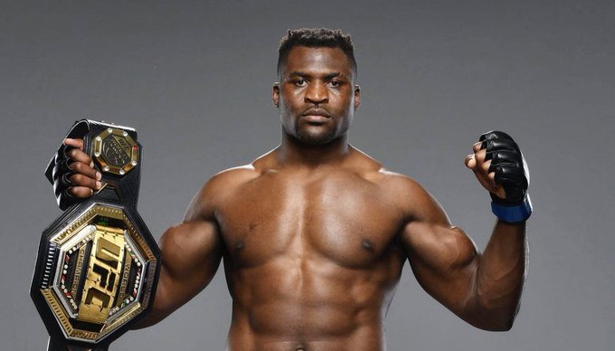 BitcoinMagazine's tweet photo. NEW - UFC Heavyweight Champion Francis Ngannou to take half his pay in #bitcoin for his next fight 🙌 https://t.co/5IzKkCWHss