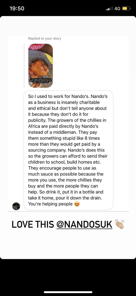 MrJuanWatkins's tweet photo. @NandosUK is this true?! https://t.co/Vd6sI67IfR