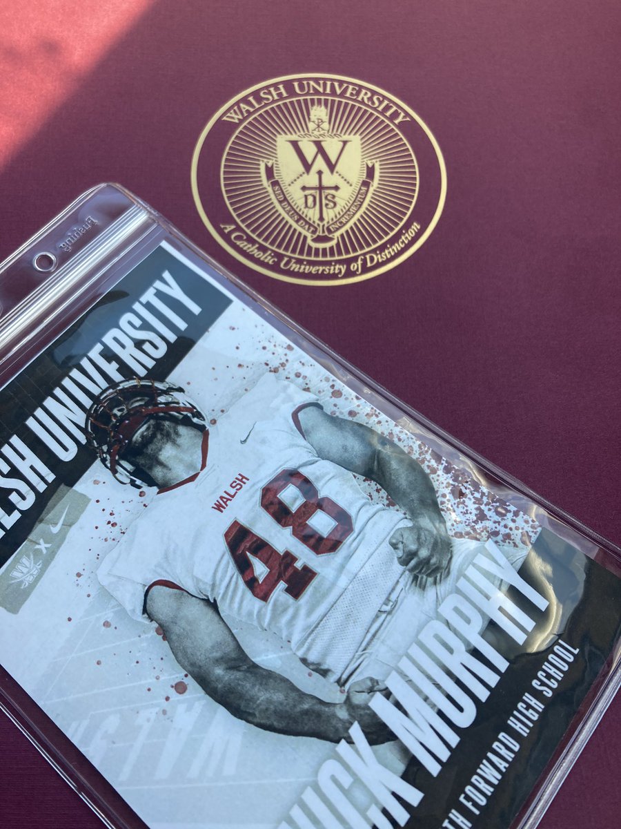 After a great visit I’m blessed and honored to receive an offer from Walsh University!! <a href="/CoachJJoyce/">Justin Joyce</a>
