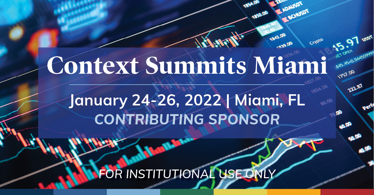 We’re headed to Miami for the Context Summits, Jan 24-26. Looking forward to seeing you there! #outsourcedtrading #capitalintroductions #electronictrading #securitieslending #fundconsulting  ms.spr.ly/6012Z9aEC