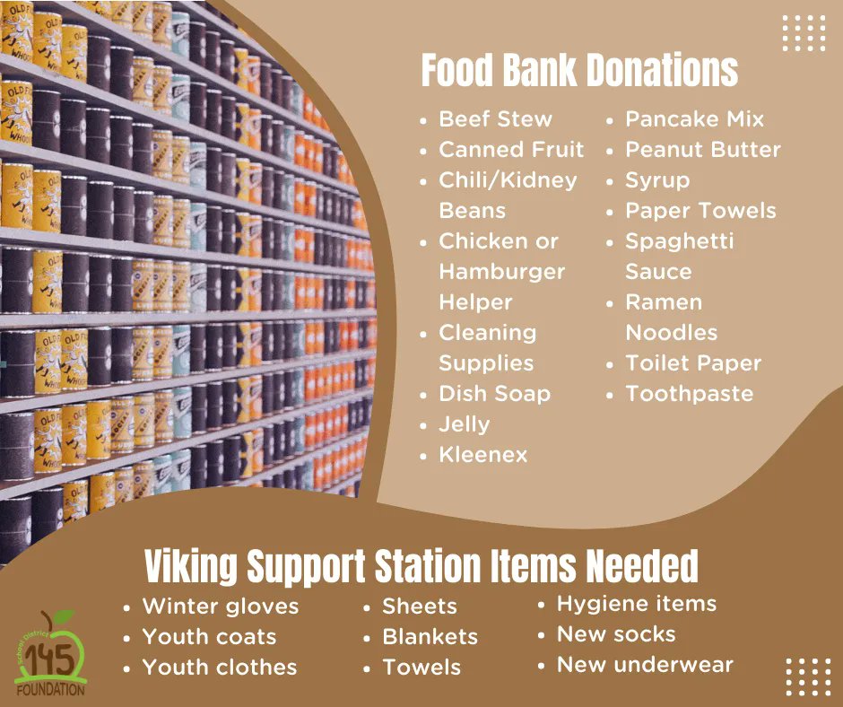 Dist145FFE's tweet photo. Our first donation drive of 2022 will be Sunday, January 23rd from 11 AM to 1 PM. Drop off your donations 👕 and grab a cup of coffee ☕️ to start your Sunday off right! https://t.co/PHLTM83vrN