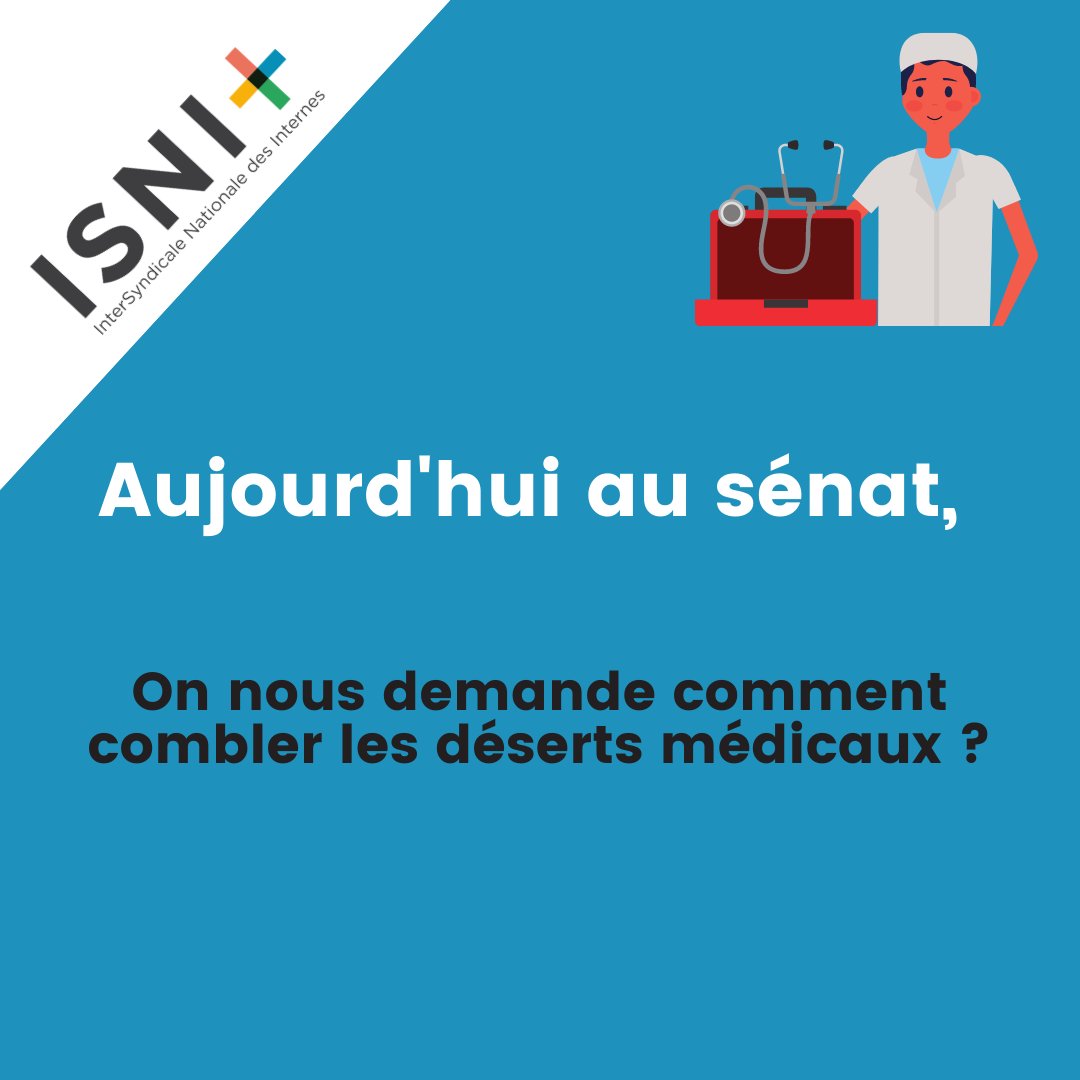 ISNI - InterSyndicale Nationale des Internes tweet media