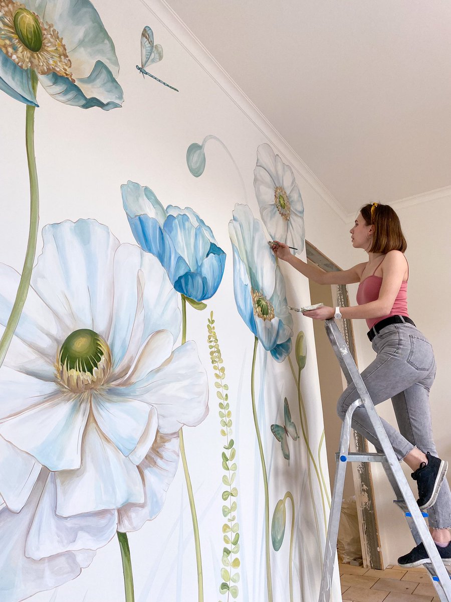 New mural for two girls 🧚‍♂️🧚‍♂️