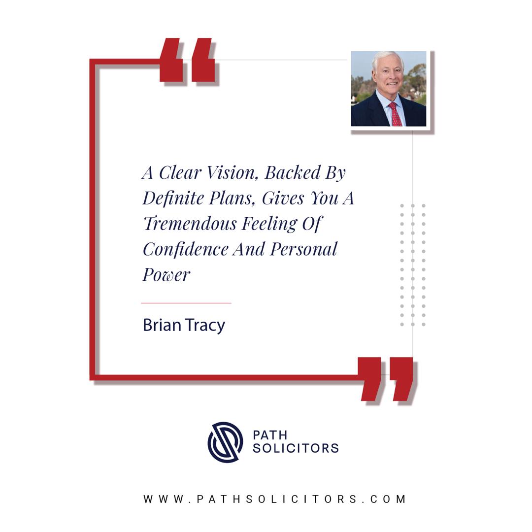 path_solicitors's tweet photo. "A clear vision, backed by definite plans, gives you a tremendous feeling of confidence and personal power"
~Brian Tracey.
#Mondayinspiration
#Pathsolicitors
#Abujalawfirm https://t.co/Fa67YxOh2Q