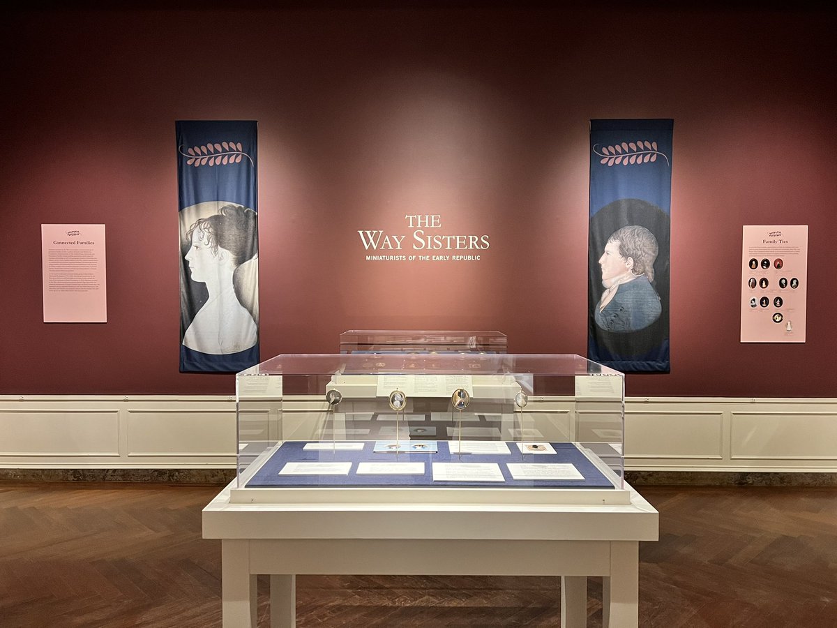 LymanAllyn's tweet photo. Telling a story of struggle, innovation, and accomplishment, “The Way Sisters: Miniaturists of the Early Republic” traces what is known of the sisters’ artistic production, celebrating their stylistic and material innovations. 

‼️Get here soon, as the show closes on Jan. 23! https://t.co/rfzTUL4KvN