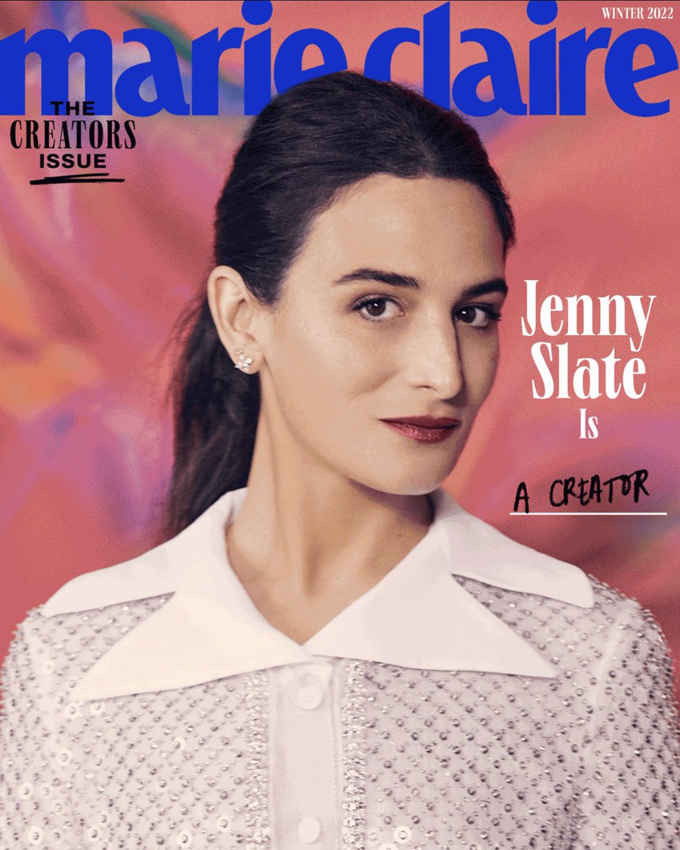 RT @CoutureIsBeyond: Jenny Slate by Ramona Rosales, Marie Claire, Winter 2022. https://t.co/4PMTsec4yc