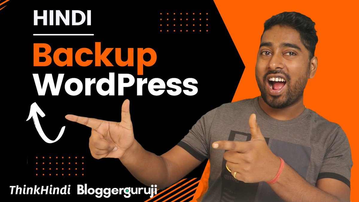 GurujiBlogger's tweet image. How to #Backup Your #WordPress Website ( in 3 Steps ) - HINDI
youtube.com/watch?v=zx31Y_…
#Wordpress #backup #updraftplus
𝗨𝗽𝗱𝗿𝗮𝗳𝘁 𝗣𝗿𝗲𝗺𝗶𝘂𝗺 𝗙𝗲𝗮𝘁𝘂𝗿𝗲𝘀 ➜ ( Get 20% off coupon )
❤️ ➜ gine.us/updraftplus
Blog Post 𝗨𝗽𝗱𝗿𝗮𝗳𝘁 ➜
🌐 bloggerguruji.com/?s=backup