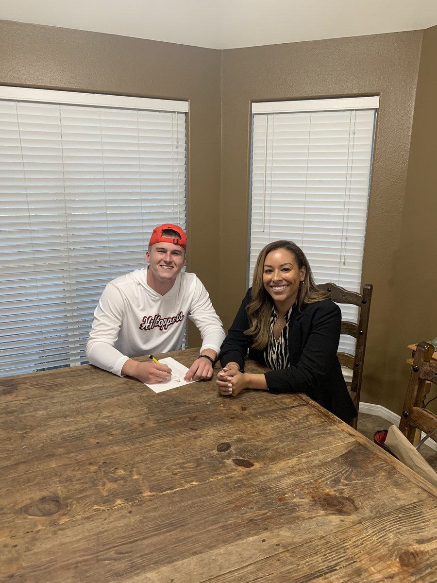 AgentNicoleLynn's tweet photo. So excited to welcome the NCAA single-season record holder for both touchdowns and passing yards, Bailey Zappe, to @KlutchSports. It’s time to make history! #NFLDraft @baileyzappe04 https://t.co/aQ5KKhImqM