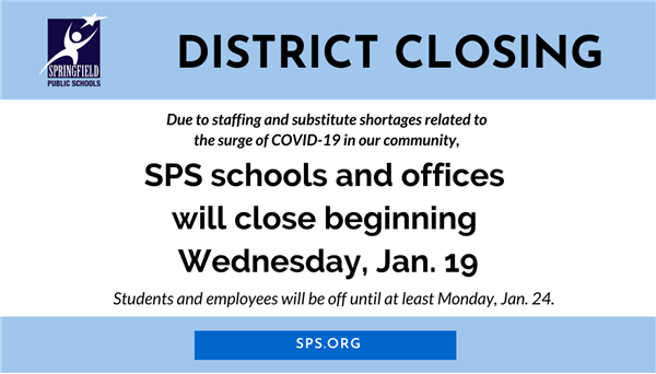 SPS will close through the remainder of the week due to staffing shortages related to COVID-19. MORE: bit.ly/3AbkHzM.