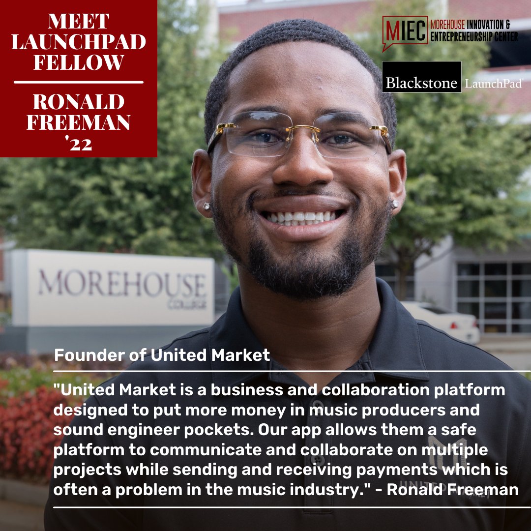miecenter's tweet photo. We're proud to present our Launchpad Fellows and their businesses. They've been working diligently while matriculating through Morehouse proving that if your dream is worth it, you shall achieve it. Congrats fellows!
#miecenter #entrepreneur #launchpadatMH #launchpadspelhouse https://t.co/3SHpVtSz1S