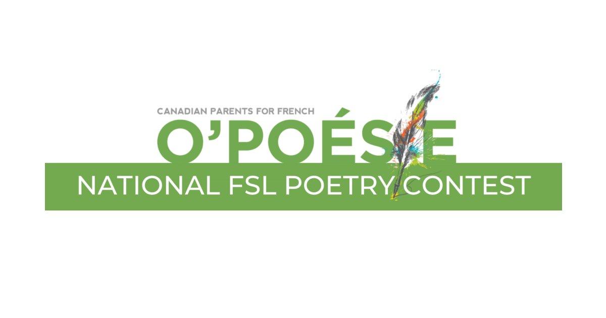 Our_languages's tweet image. Young learners aged 6 to 18: O&apos;Poésie is THE #FrenchSecondLanguage #poetry competition for you! Express your creativity in #French! Deadline: February 9. #FSL @CPFNational ow.ly/8MwI50HwRiU