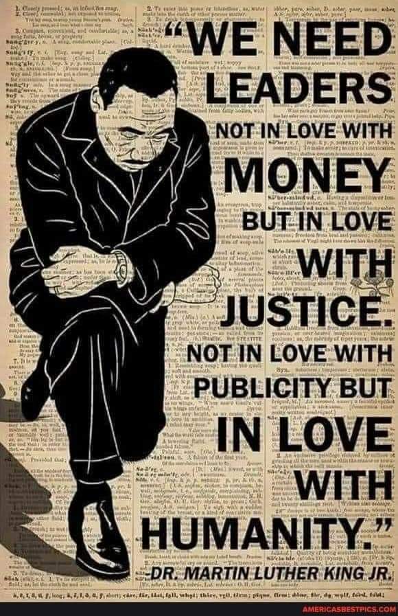 Dr. King was a great leader. 
He inspired many people. 
He made them feel brave and strong. 
He made them believe that together they could make a change.

#martinlutherkingday #MLKDay2022 #MLKDay  #MLK   #MartinLutherKingJrDay #BLM #BlackLivesMatter