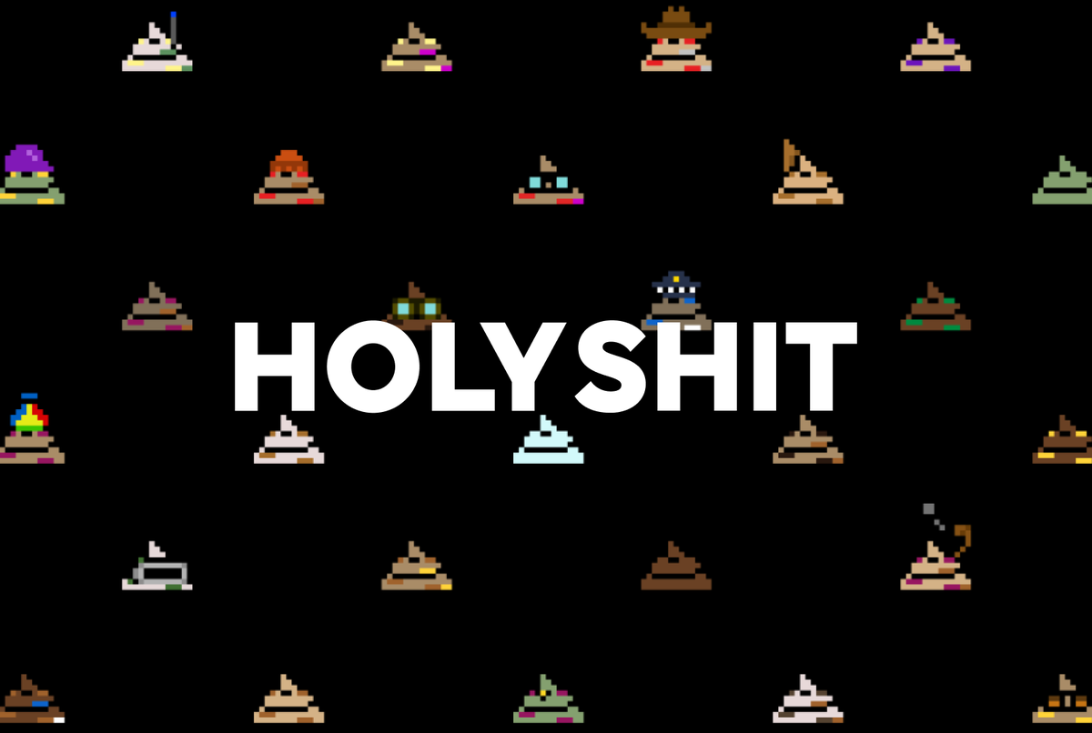 CryptoHolyshit's tweet photo. https://t.co/Knj6VFMmy6

Today, Holyshit's website was created.
Please RETWEET this post for WL 
(https://t.co/19AlVImMsv)

Cryptopunk's grace will be with you.
(Punk-Men) https://t.co/Aic2kx7ul1