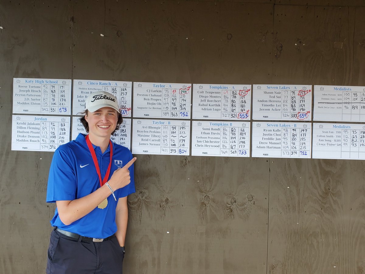 Taylor HS Golf Team tweet media
