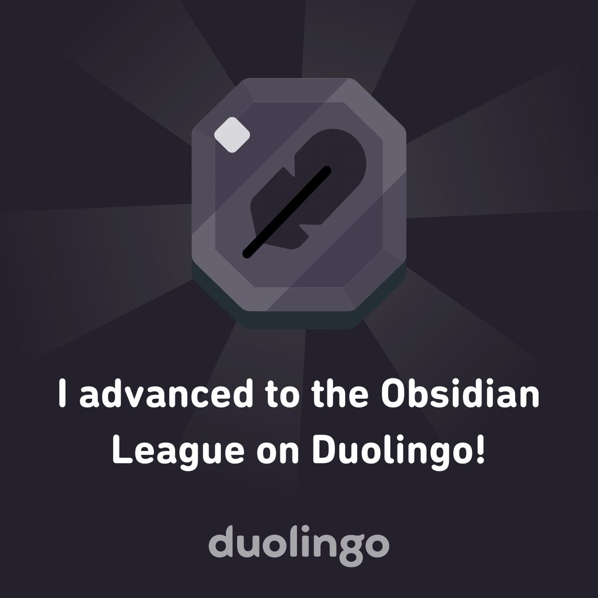 IntheMiddleSeat's tweet photo. Yay! ⁦@duolingo⁩ https://t.co/wQdjiUNSW9