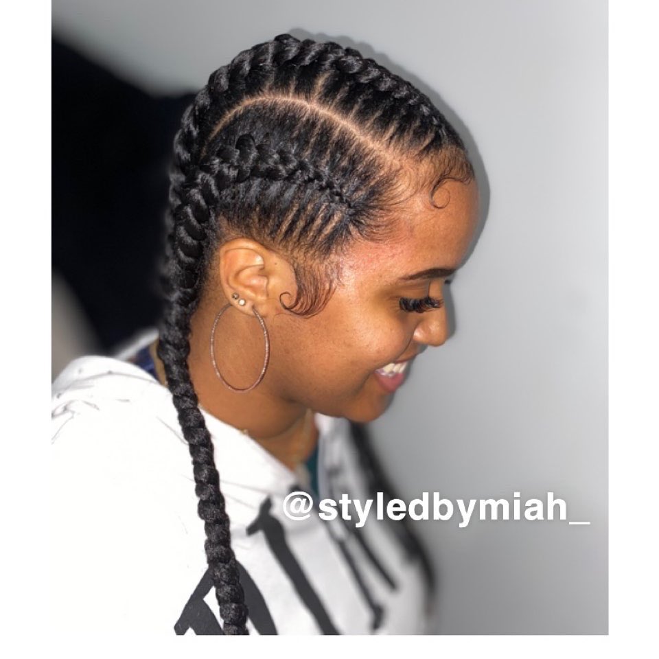 official_qmiah's tweet photo. Stitch feed in cornrows π₯π
IG: @styledbymiah_β¨
#feedincornrows #stitchcornrows #braids #nychairstylist https://t.co/y2moaKIKuq