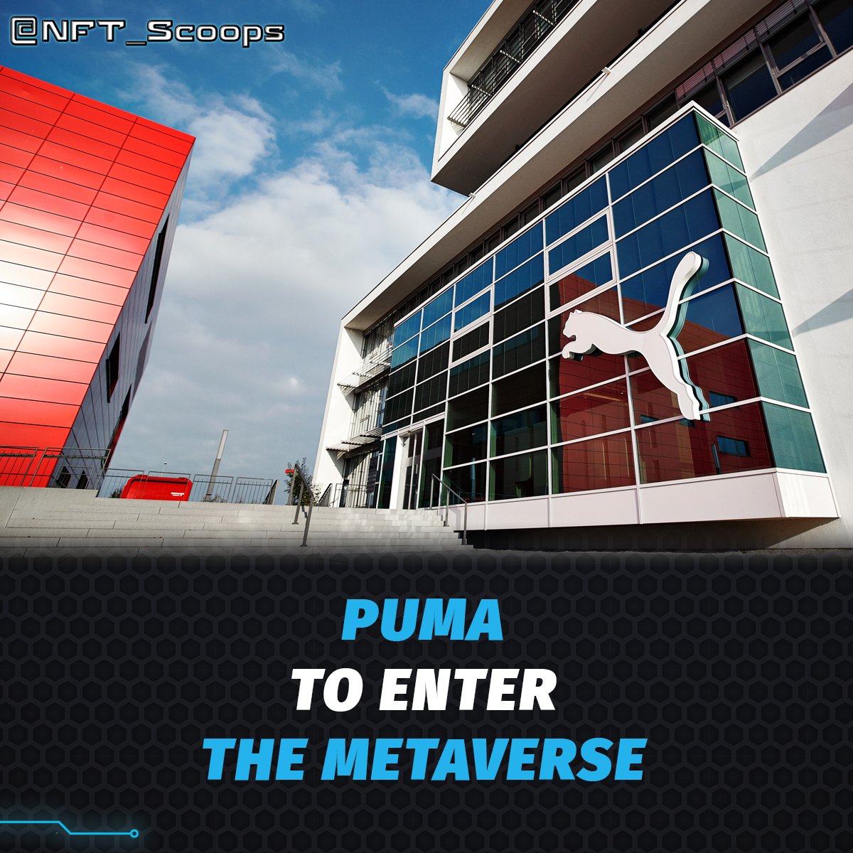 📢 It's <a href="/PUMA/">PUMA</a>'s Turn To Enter The #Metaverse 

After Adidas and Nike, now Puma is joining the metaverse!

Offerings will include virtual footwear, apparels,  accessories, among others digital animate and non-animated designs and characters, avatars, digital overlays, and skins.