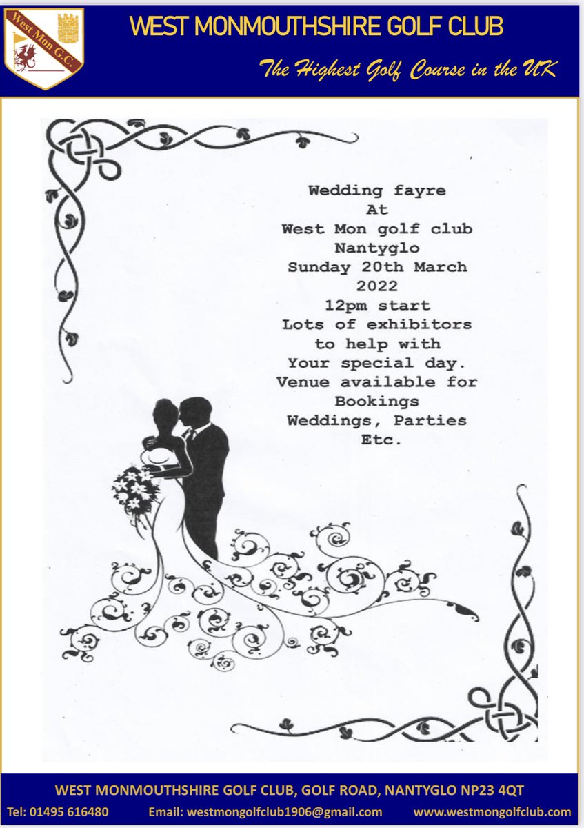 West Monmouthshire Golf Club tweet media
