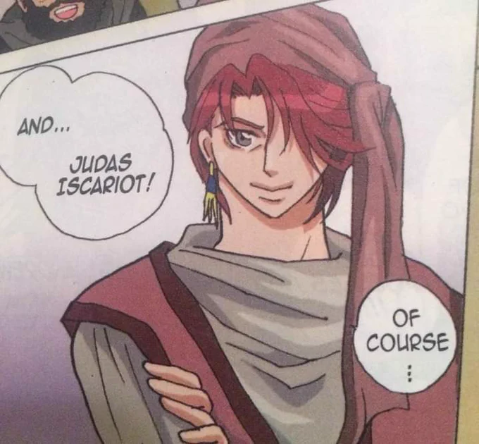 Why did the bible manga make Judas kinda- 