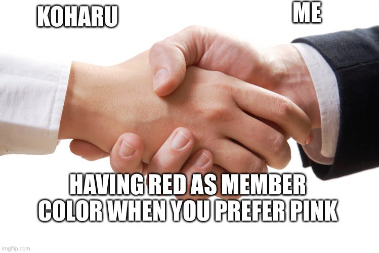 MichikoLoveAiri's tweet photo. Like fan like oshi 😂 #colorfulmemes https://t.co/cfffjv1DHk