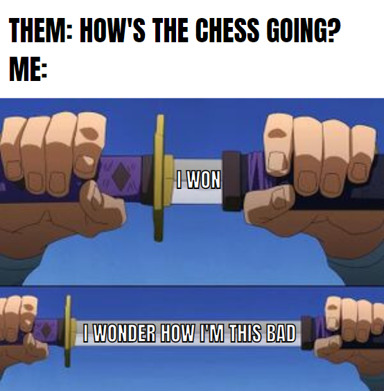 HashtagChess (done PhDing, but still on a break) tweet media