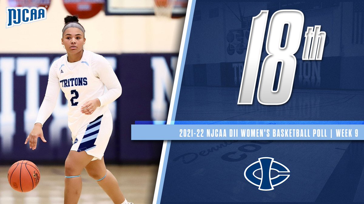 The Tritons move up two spots to #18. Iowa Central hosts the Southwestern Spartans tonight in Hodges Fieldhouse at 5:30pm. RTR! #TritonNation 🔱