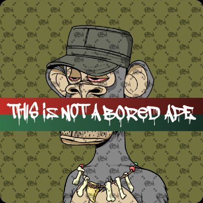 tom_ravell's tweet photo. #NewProfilePic until I get my Apocalyptic Ape this guy will do - #notaboredape  #BoredApeYachtClub #ApocalypticApes #CAKEDAPES #Gucciape #stonedapecrew #🦍head https://t.co/nhlwOHsC7y