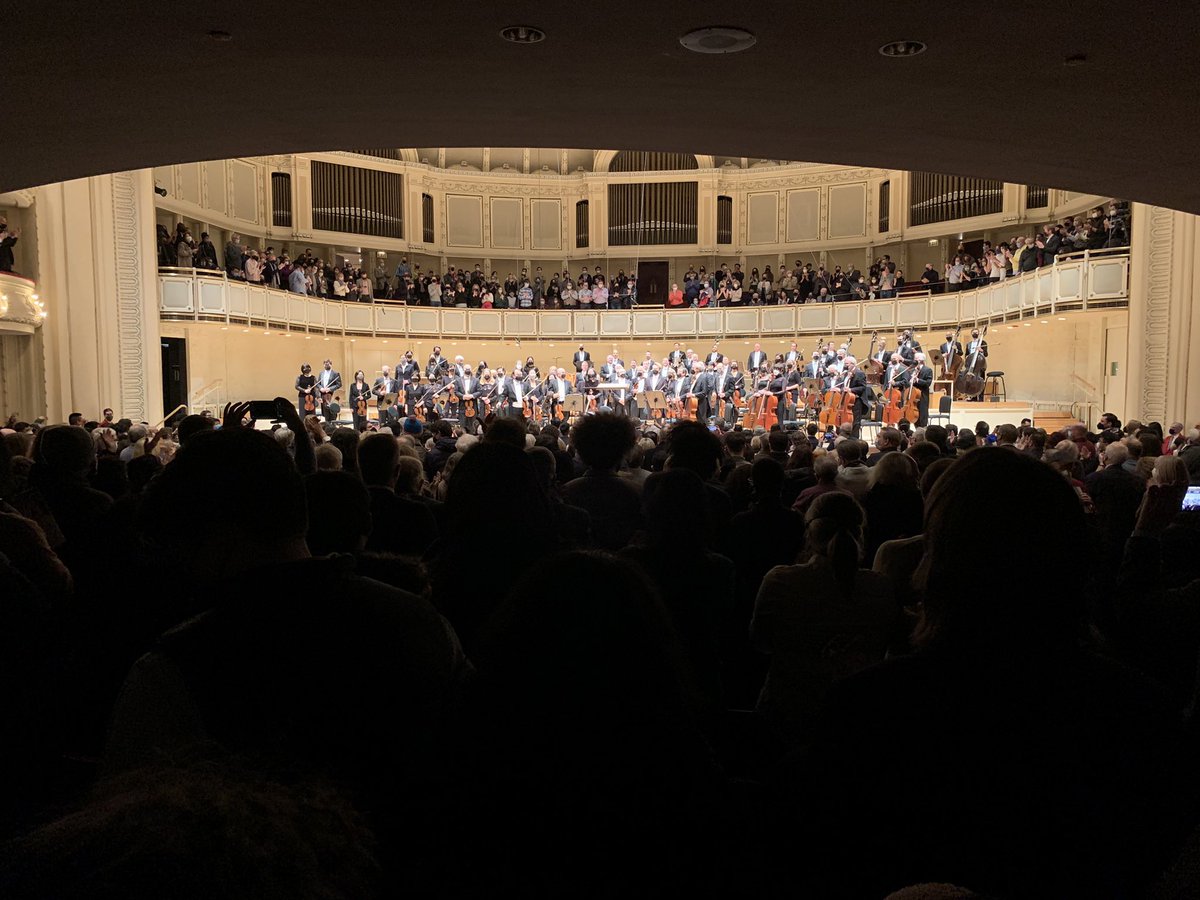 BarunkaaaS's tweet photo. The CSO is amazing 🤩 Beethoven’s 5th and 8th symphony was played beautifully, can’t wait for future concerts 👏🏻 @chicagosymphony https://t.co/i4hMYaMttB