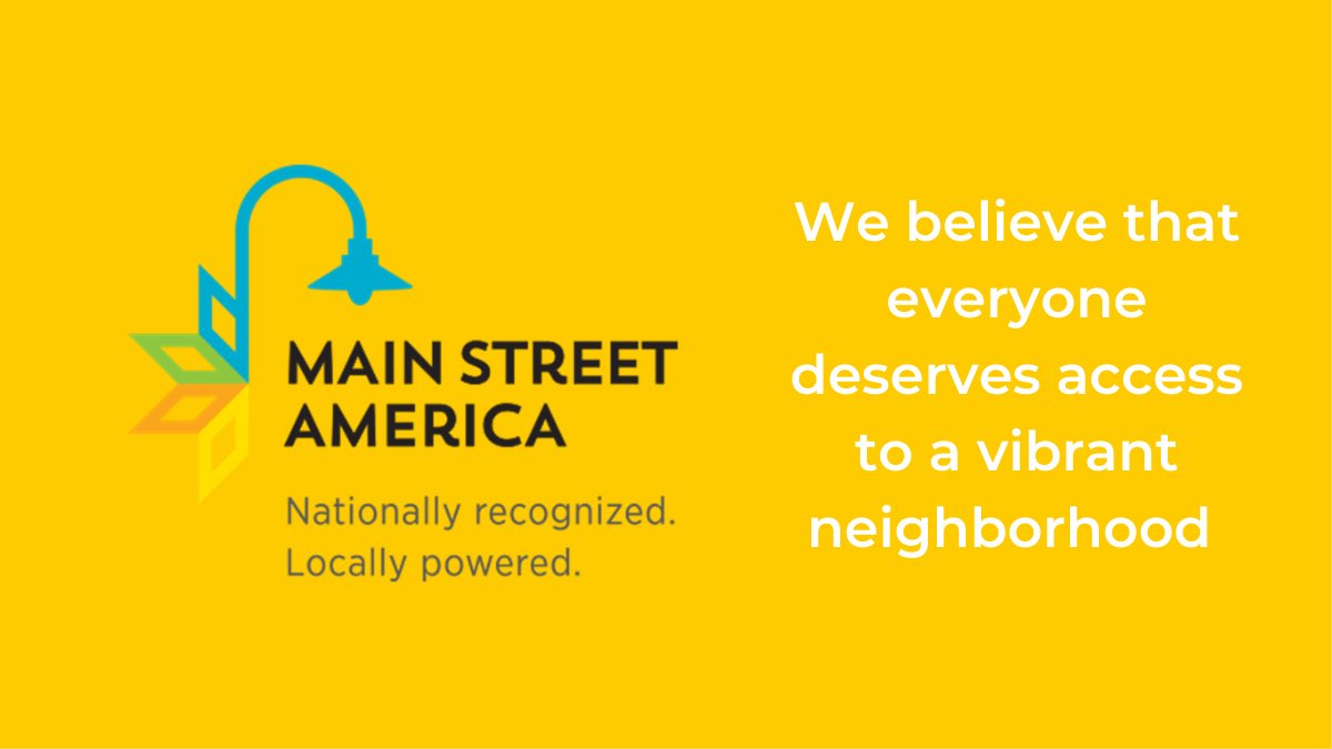 What is Main Street? We have created this handy graphic thread to explain the movement, the approach, and ways you can get involved! #MainStreetAmerica