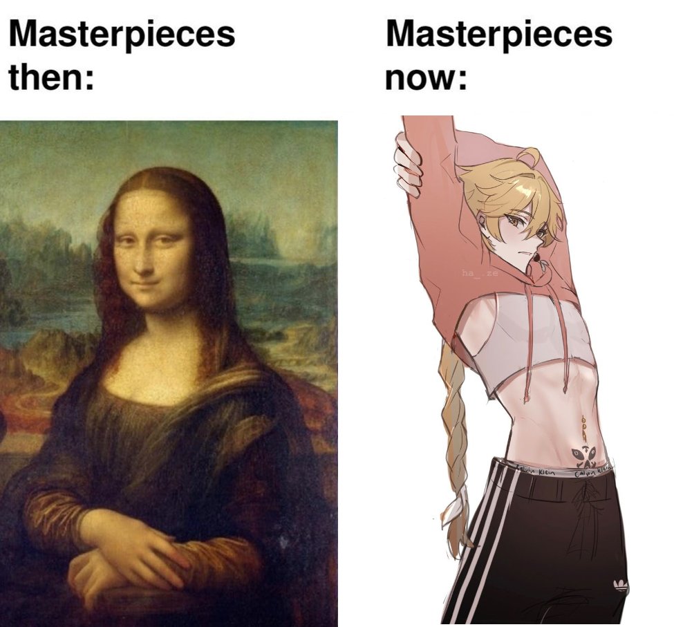 Monthly? Masterpieces are timeless
