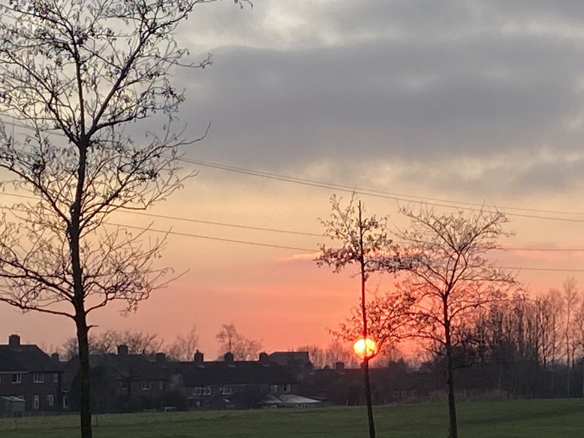 There is something peaceful of a beautiful sunset