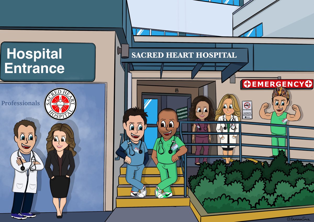 LauraaaaBarrett's tweet photo. So I did another drawing 🥳 

This time of my favourite tv show #Scrubs 

This one took a while 😅😂

#newartist #art #digitalart #cartoon #artwork #ArtistOnTwitter https://t.co/21tVw01Xlx