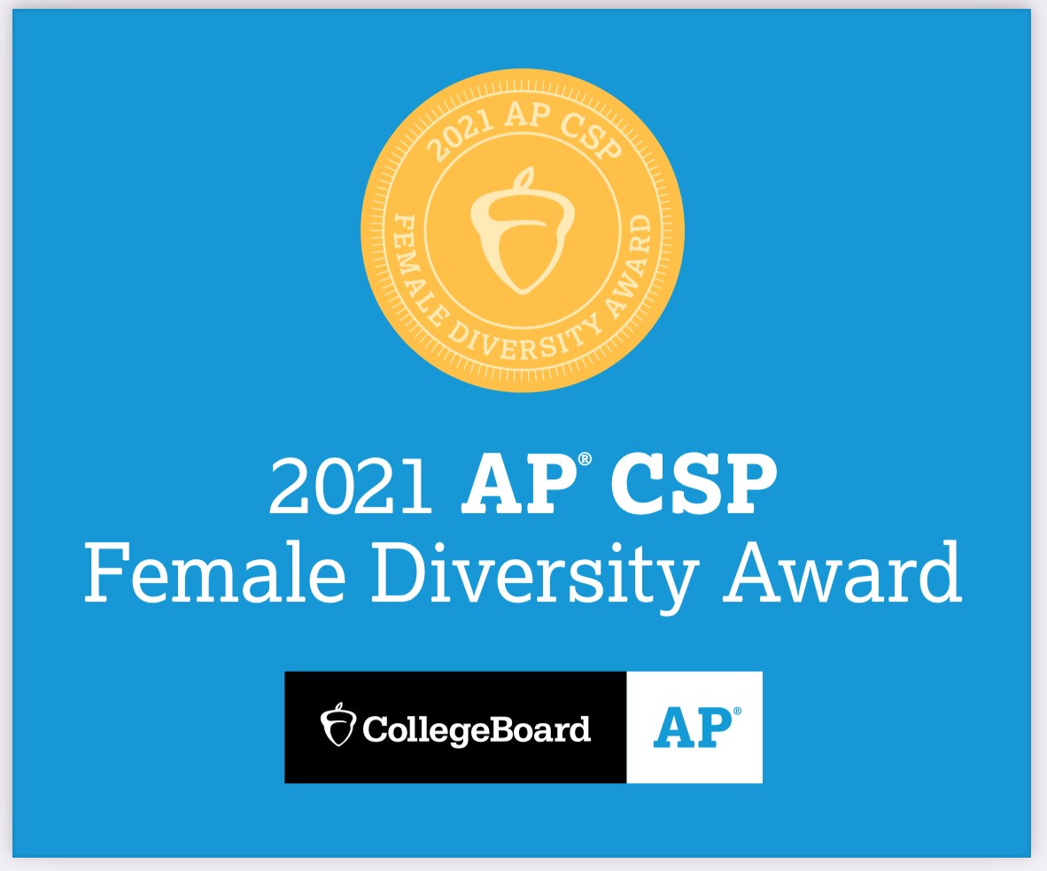 mineolahs's tweet image. Mineola High School is once again recognized by The College Board AP® with the Computer Science Female Diversity Award ➡️Expanding young women's access to computer science coursework 🖥️ #MineolaProud #CSforAll #womeninSTEM #womenintech