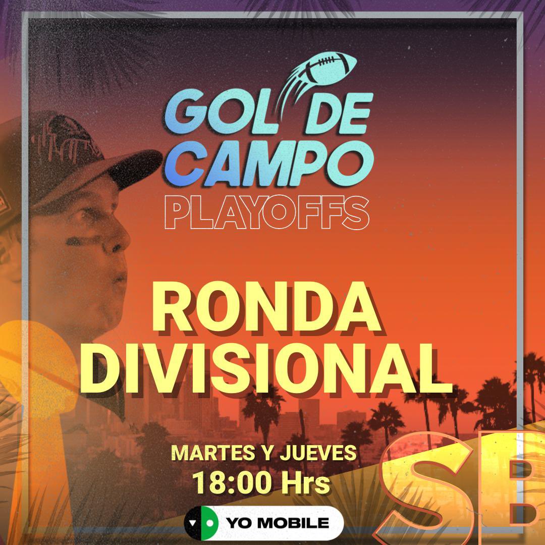 Goldecampo's tweet photo. Nos vemos a las 6PM en @yomobilemx 🟢
Continúan los #NFLPlayoffs y hoy vamos a platicar de la ronda divisional.
Entra en la app de #YoMobile y no te pierdas nuestro live.
👉🏼 https://t.co/WTiMvI0uSh https://t.co/xEJmAdThkE