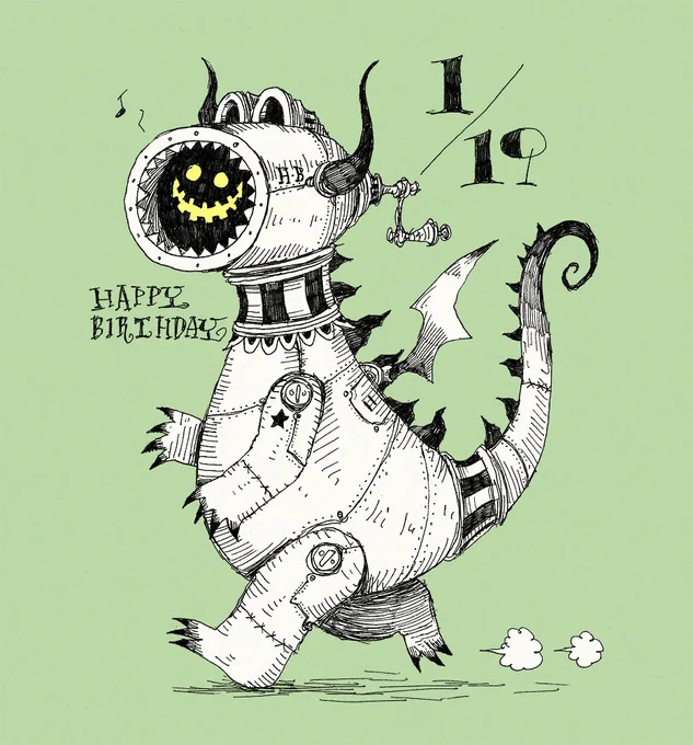 毎日誰かの誕生日。
1月19日生まれの方、
お誕生日おめでとうございます。
1/19生まれの方に届くと嬉しいです。

いつもより幸せな一日となりますように。

#誕生日 #happybirthday #1月19日 #1月 #ボールペン画 