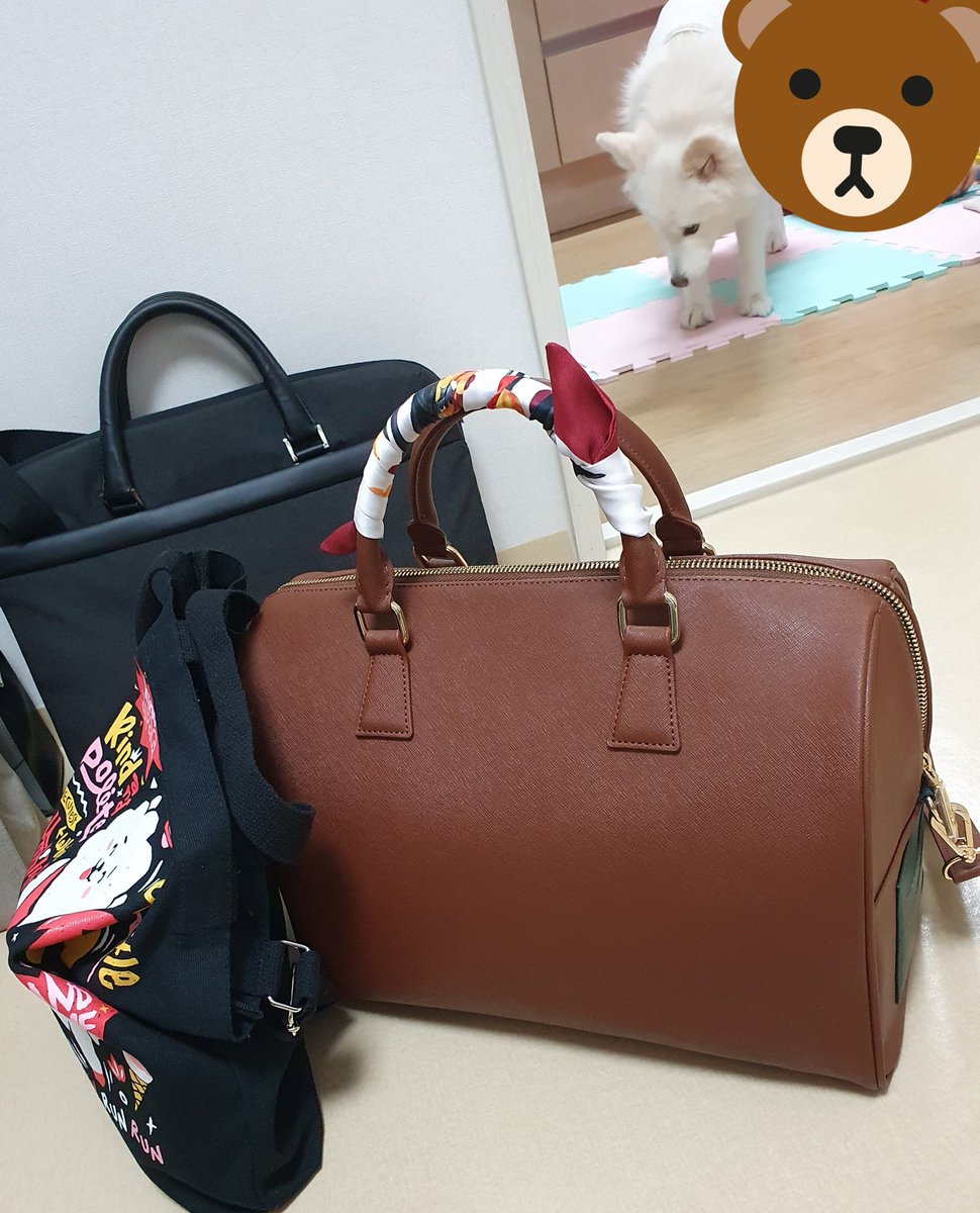 wednesday978's tweet photo. 태형이 가방
우리집 댕댕이는 너무 커서 넣을 수 없었다
My dog is too big to put in my bag.
#VBAG #BTS https://t.co/4nTHyZYIj2