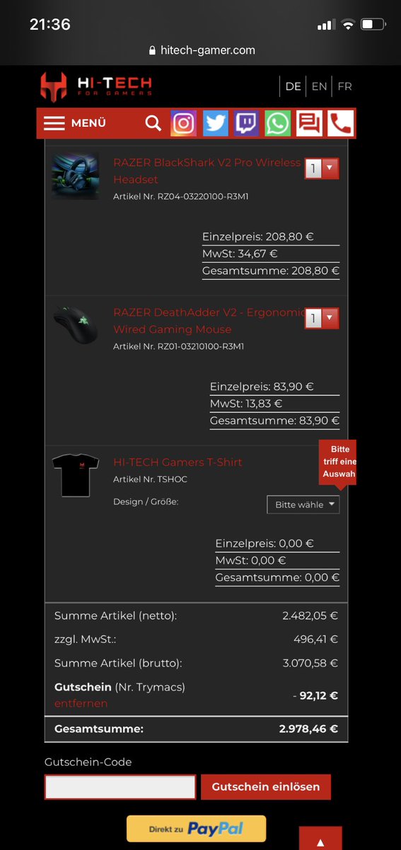 Talhaout's tweet photo. @Trymacs @hitech_gamer Ich habe bisher nur auf dem Fernseher und einer Ps4 gespielt. Würde gerne auch mal auf Pc umsteigen. Sehr geile Aktion, dass ihr manchen Leuten so eine Freude bereitet. #TrymacsHitech @Trymacs @hitech_gamer https://t.co/FLFf0RAgjQ