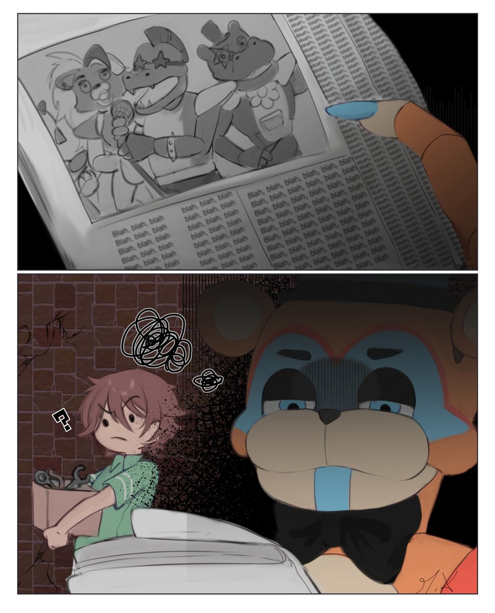 M_XSPS's tweet photo. Lo siento Freddy

#gregoryfnaf #GREGORY #FNAF #fnafsecuritybreachfanart #glamrockfreddy #freddyfazbear https://t.co/jmqVCPSXC9