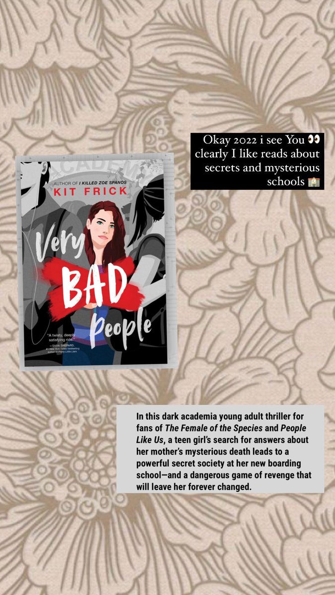 sishoodpod's tweet photo. Happy Tuesday! 2022 has some great books coming out check out this one 👇🏼#2022NewYear #BookRecommendations #tuesdayvibe https://t.co/TYT6sGWQsE