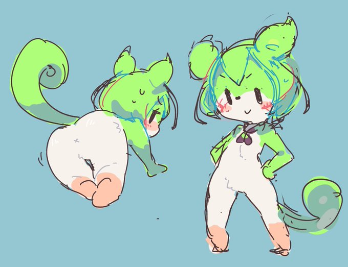 微コッショリ半ケモずんだもん概念 