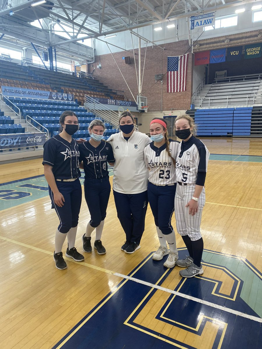 I had such a wonderful time this weekend and am very blessed to have been able to attend both a camp and visit at <a href="/RhodySoftball/">Rhode Island Softball</a> ! Thank you Coaches and players for making it such an amazing experience. 
@StarsColemanBel <a href="/CoachWhitSB/">Whitney Mollica Goldstein</a> <a href="/coach_toric/">Tori Constantin</a> <a href="/coachakcer/">Christine Akcer</a>