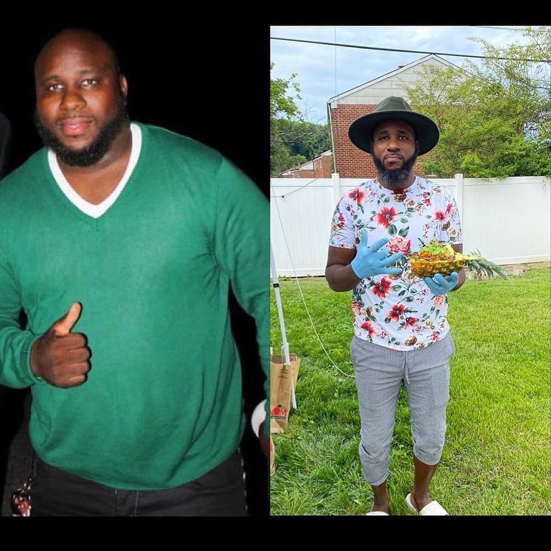 300+ down to 195. I couldn’t see my 🍆 , but now I can 🤣💪🏾 You can too!! (Link in Bio) #BoostYourImmunity #LoseUndesiredWeight