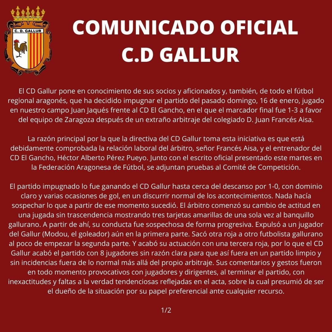 C. D. Gallur tweet media